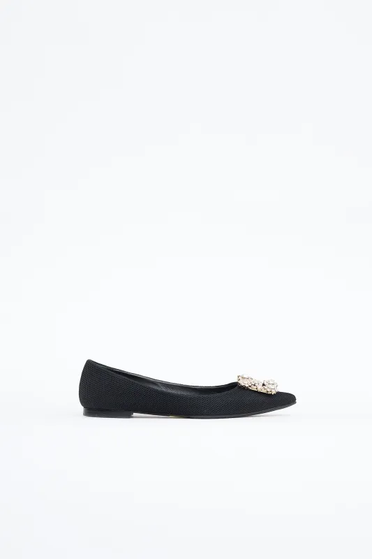 Mesh Efflorescence Flat made by Roger Vivier
