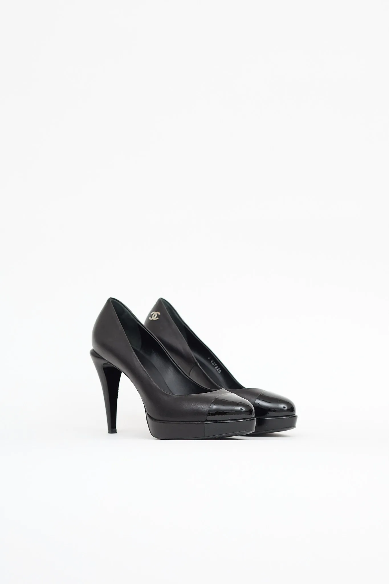 Cap Toe Platform Pump sold by VSP Consignment product image thumbnail 2