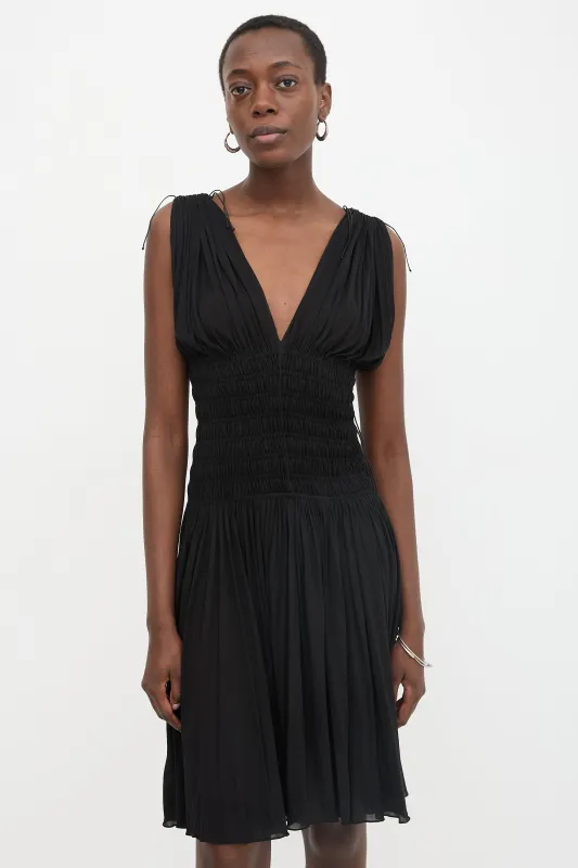 Smocked Fringe Dress made by Alaia