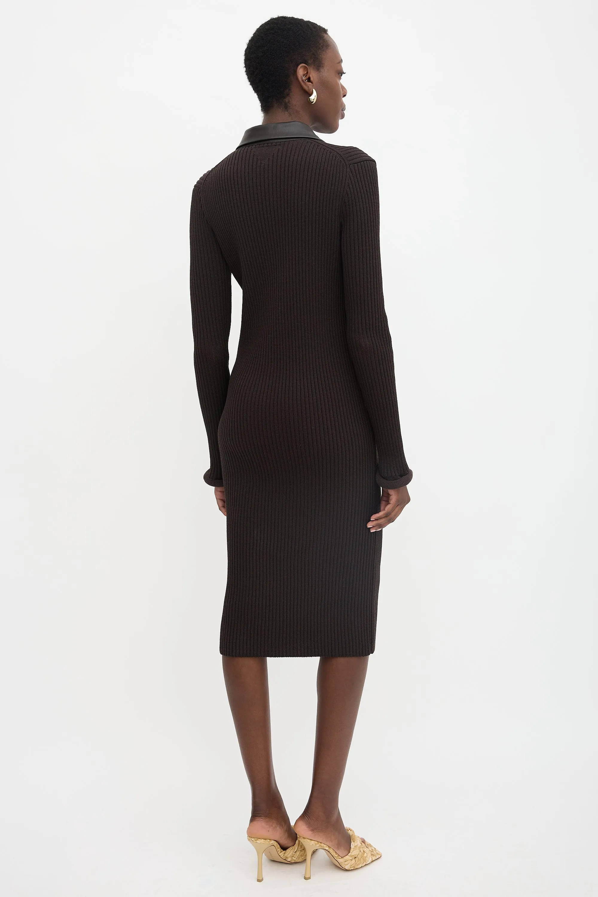 Pre-Fall 2020 Wool Ribbed Dress sold by VSP Consignment product image thumbnail 4