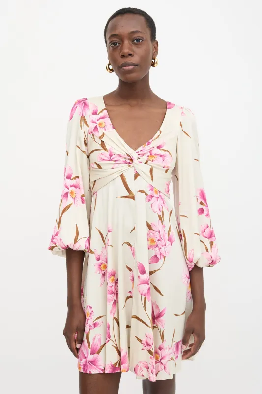 Corsage Knot Mini Dress sold by VSP Consignment