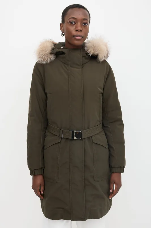 Down Cameline Giubbotto Parka made by Moncler