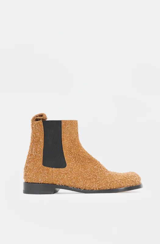 Suede Campo Boot made by Loewe