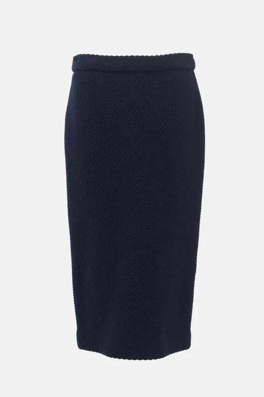 Boucle Midi Skirt sold by VSP Consignment