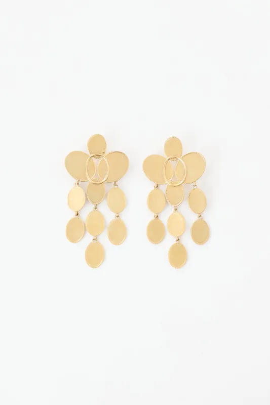 Chandelier Circle Earrings made by Celine