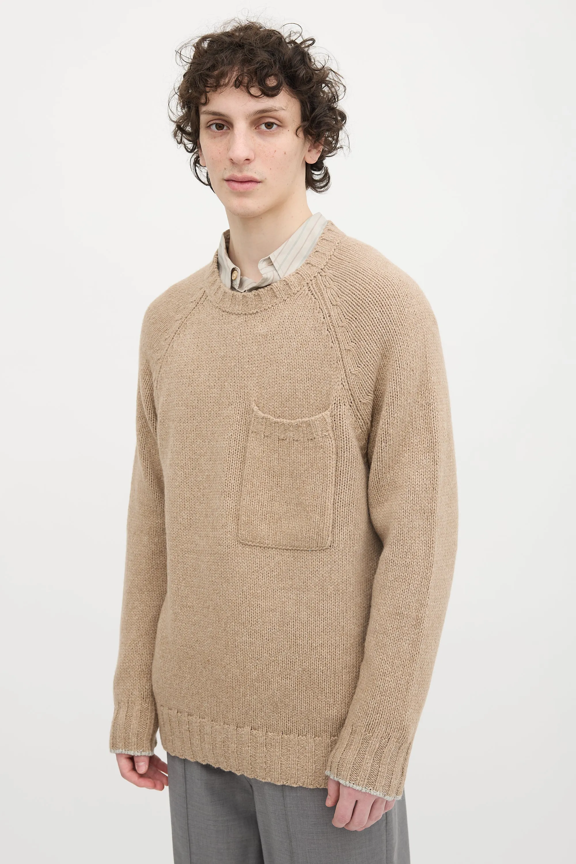Wool Pocket Sweater sold by VSP Consignment product image thumbnail 2