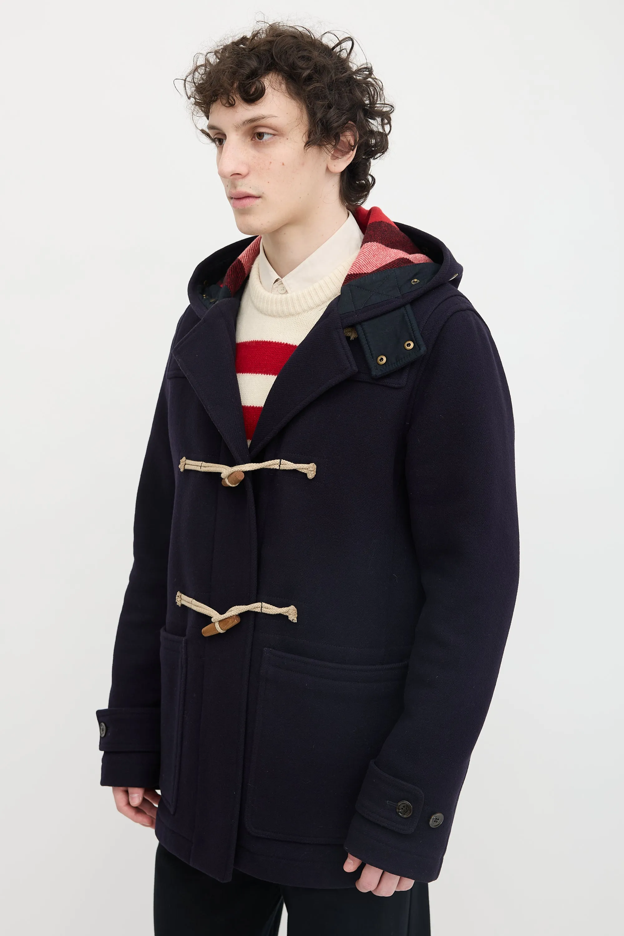 Wool Toggle Coat sold by VSP Consignment product image thumbnail 3