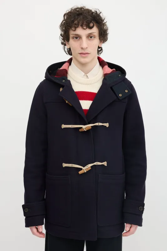 Wool Toggle Coat made by Burberry