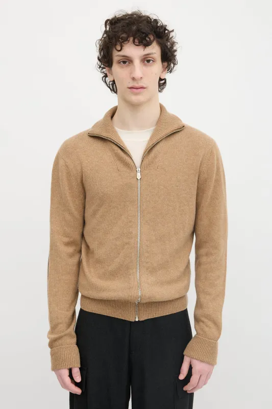 Cashmere Chain D'Ancre Zip Sweater sold by VSP Consignment