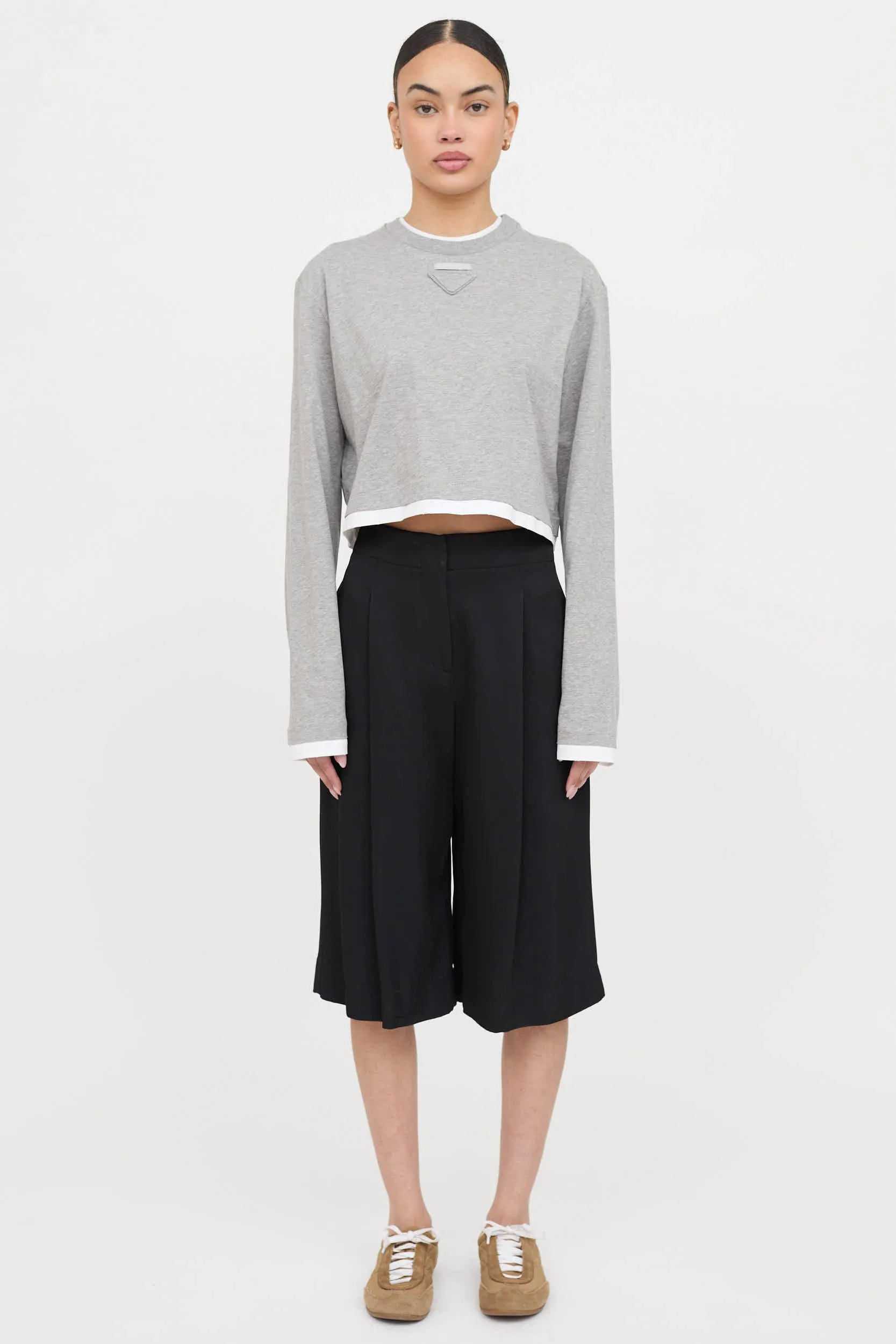 Layered Jersey Top sold by VSP Consignment product image thumbnail 2