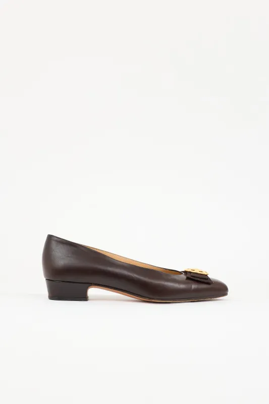 Vintage Bow Pump made by Celine