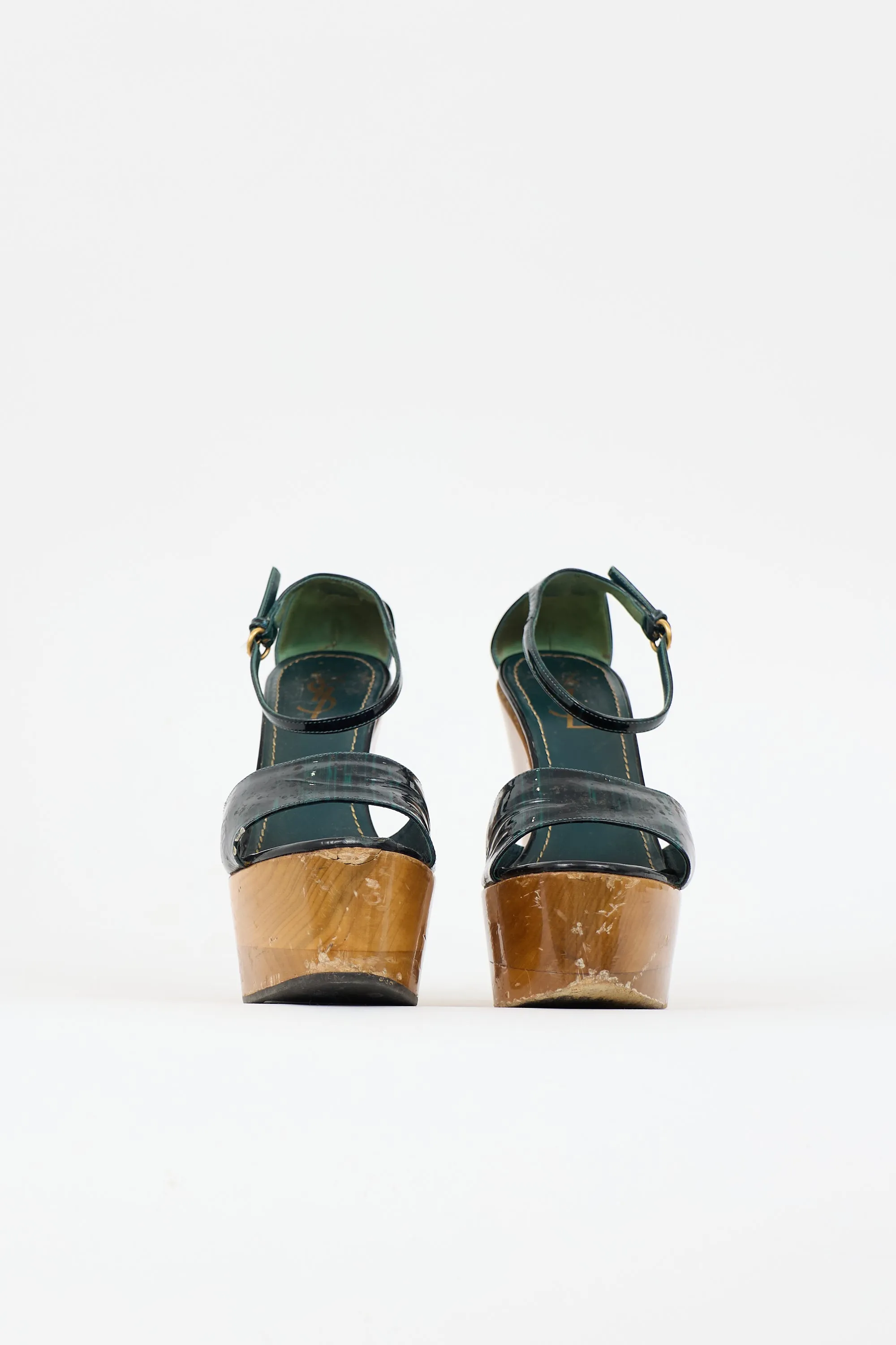 Wooden Tango Platform Sandal sold by VSP Consignment product image thumbnail 3