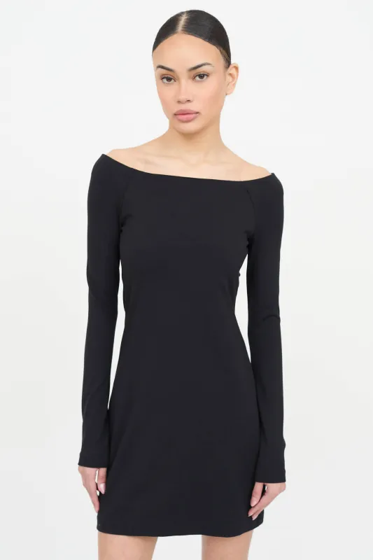 Bateau Long Sleeve Dress made by The Row