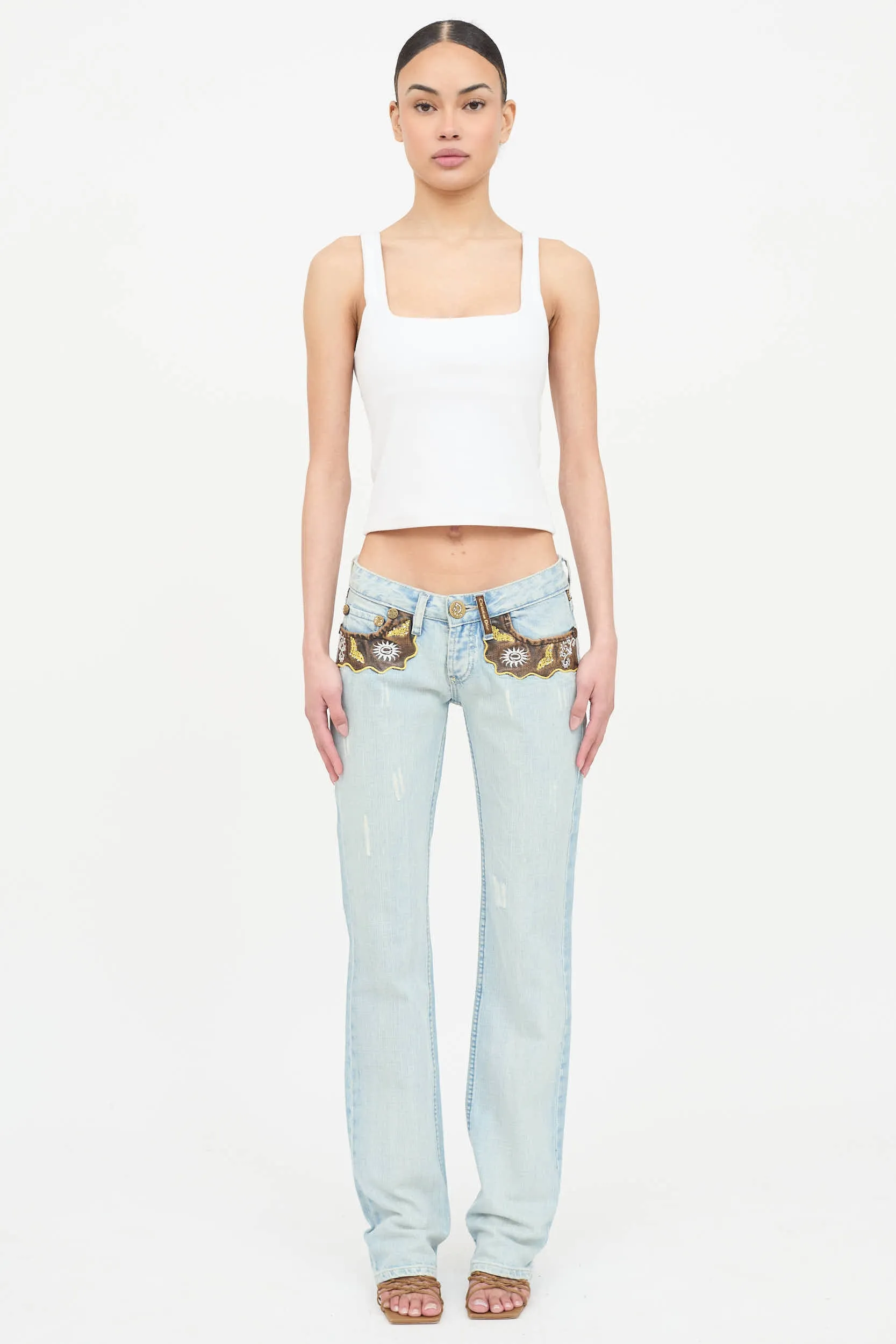 2000s Low Rise Embellished Jeans sold by VSP Consignment product image thumbnail 2
