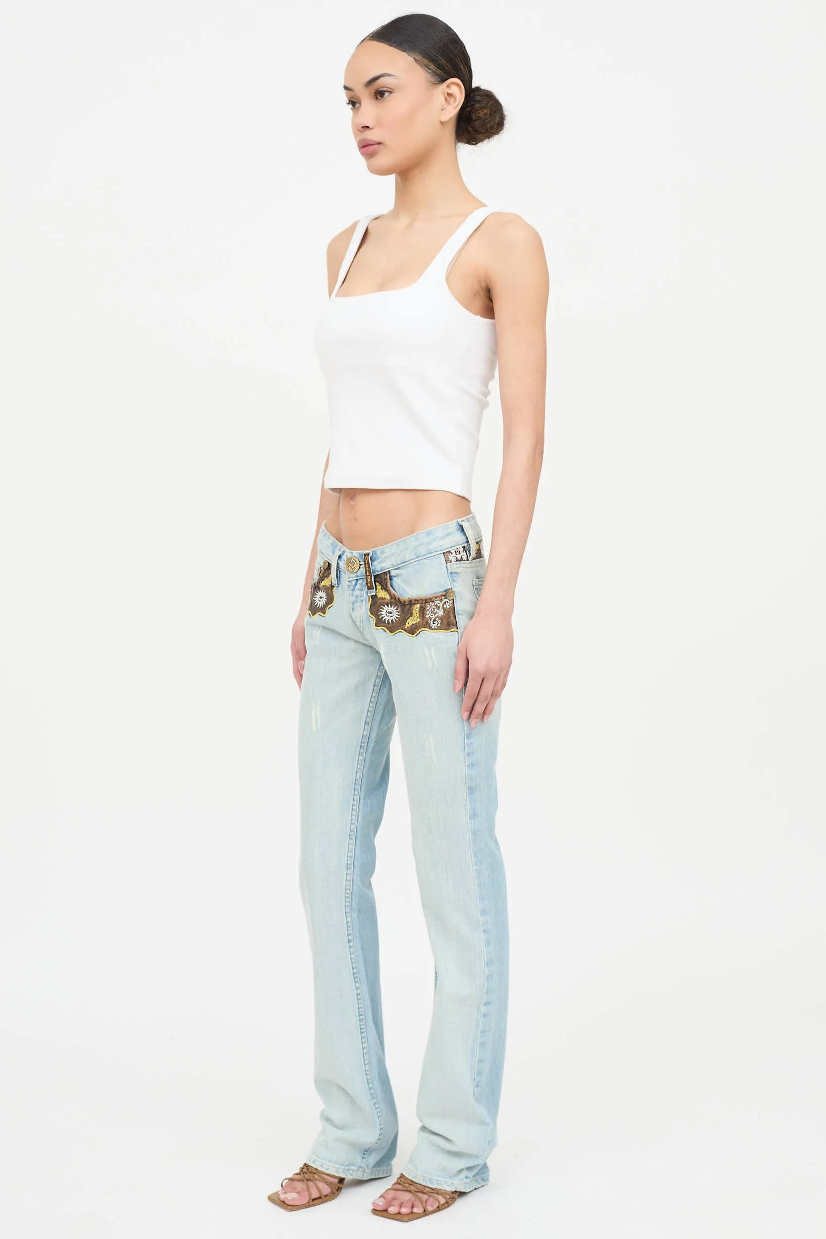 2000s Low Rise Embellished Jeans sold by VSP Consignment product image thumbnail 3