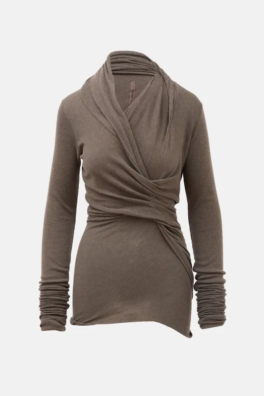 Draped Long Sleeve Top made by Rick Owens