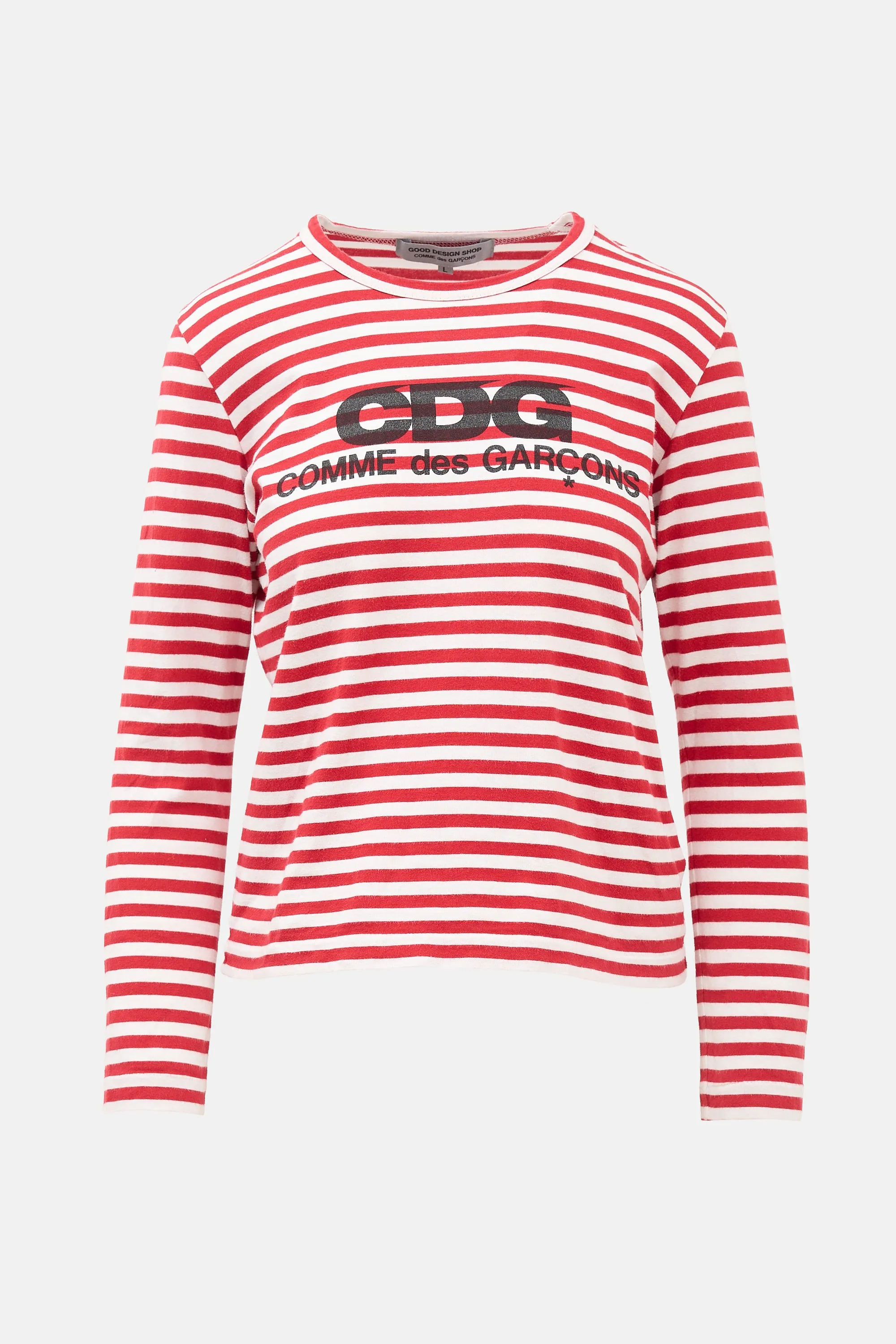 X Good Design Shop Striped T-Shirt sold by VSP Consignment