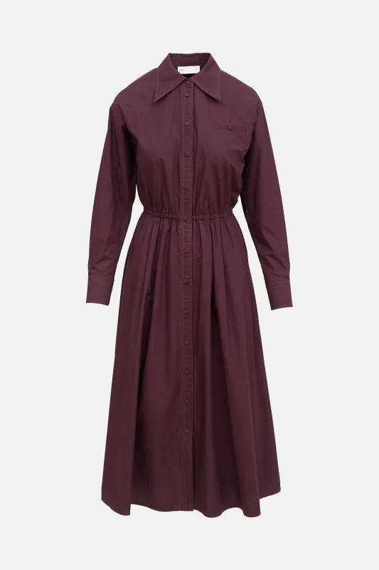 Eleanor Shirt Dress made by Tory Burch