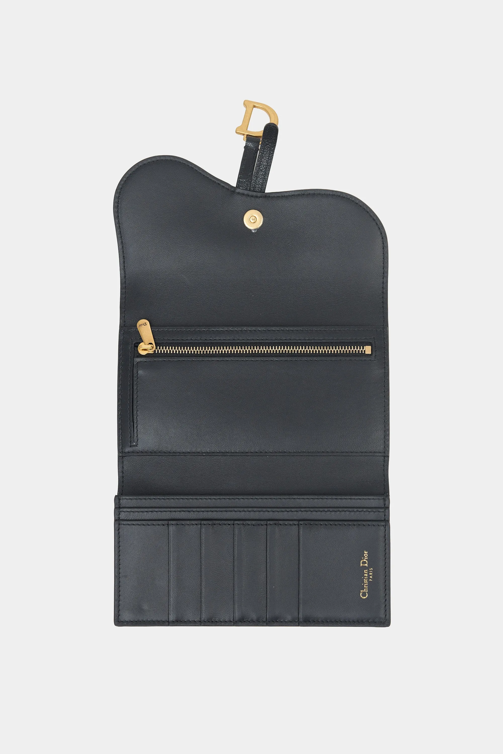 2022 Leather Saddle Long Wallet sold by VSP Consignment product image thumbnail 2