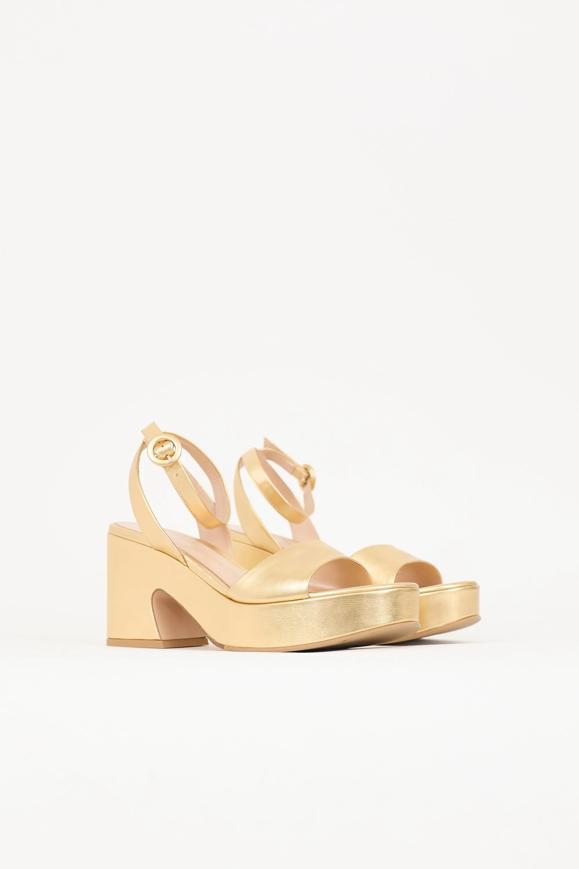 Leather Alma Heel sold by VSP Consignment product image thumbnail 2