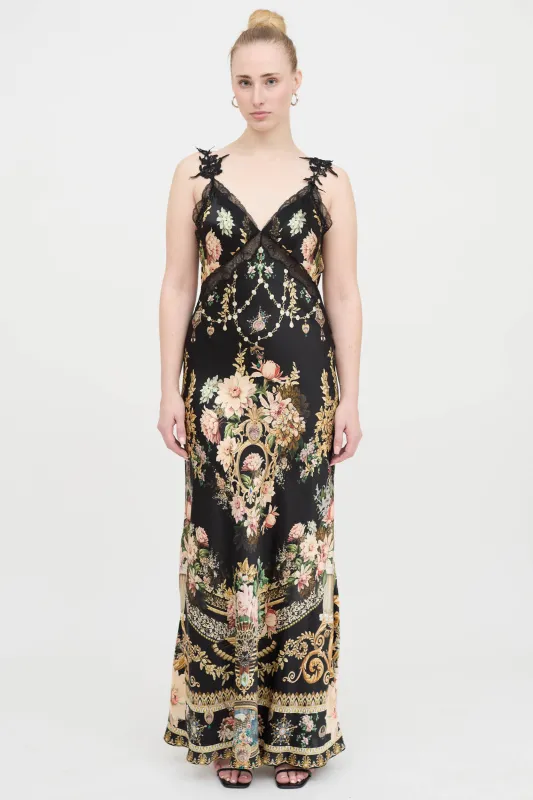 Silk Floral Dress made by Camilla