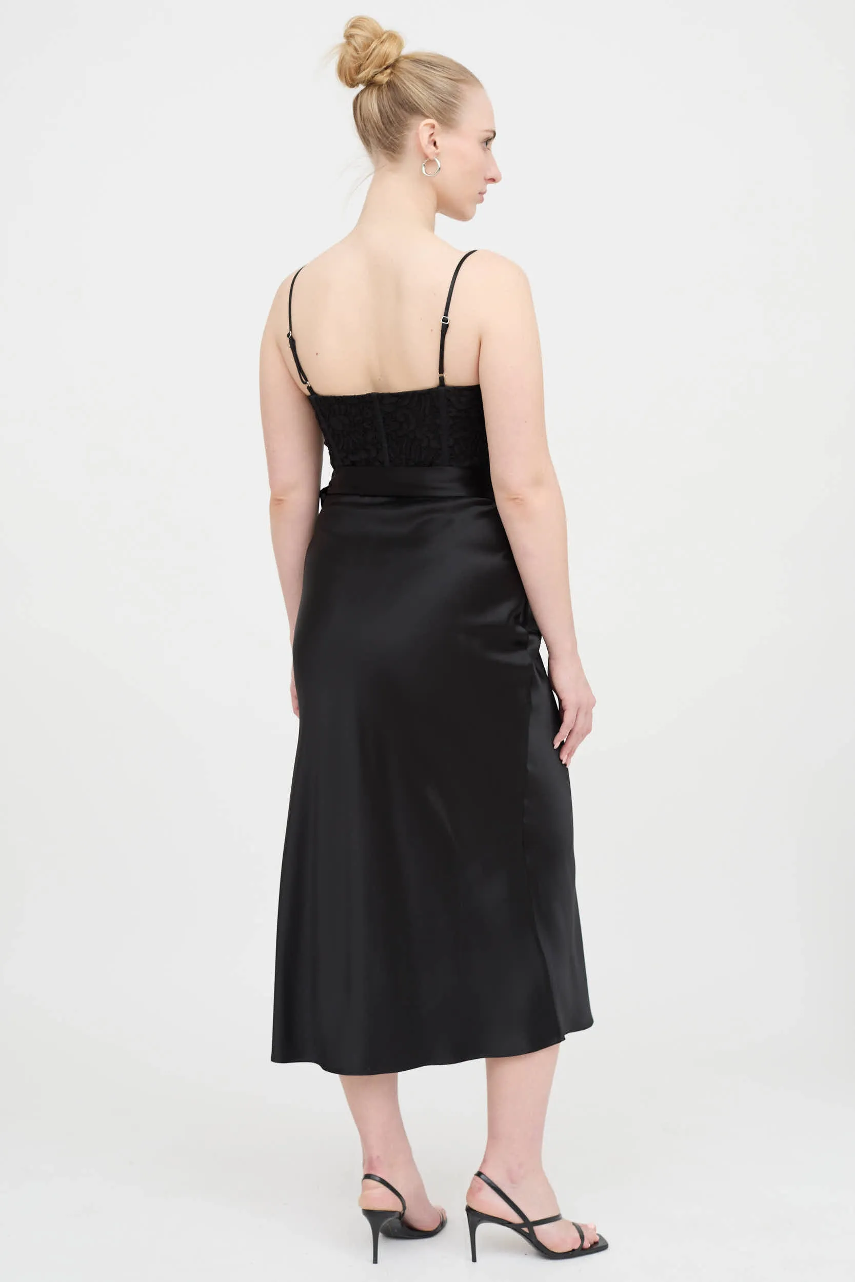 Satin Tricia Dress sold by VSP Consignment product image thumbnail 4