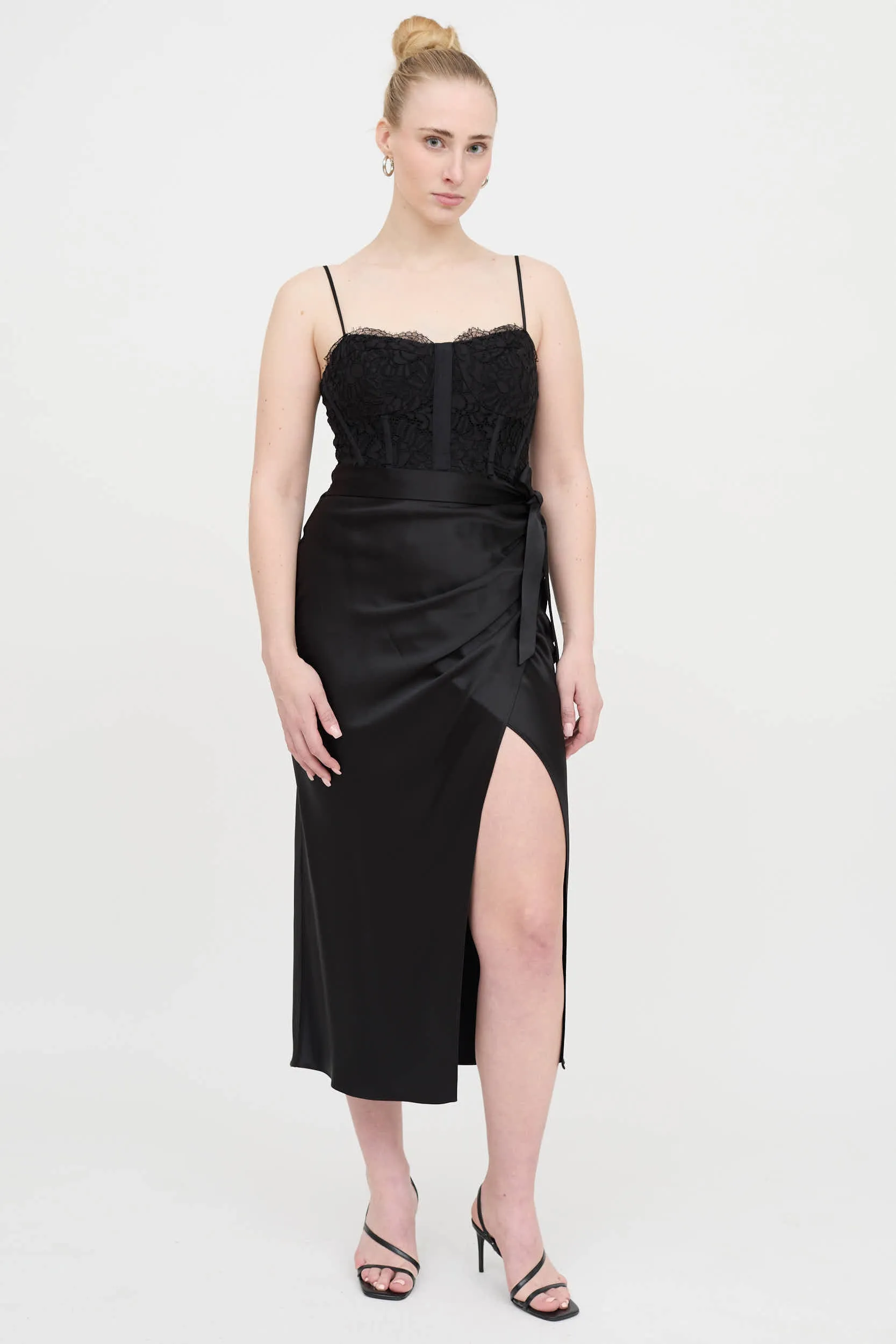 Satin Tricia Dress sold by VSP Consignment product image thumbnail 5