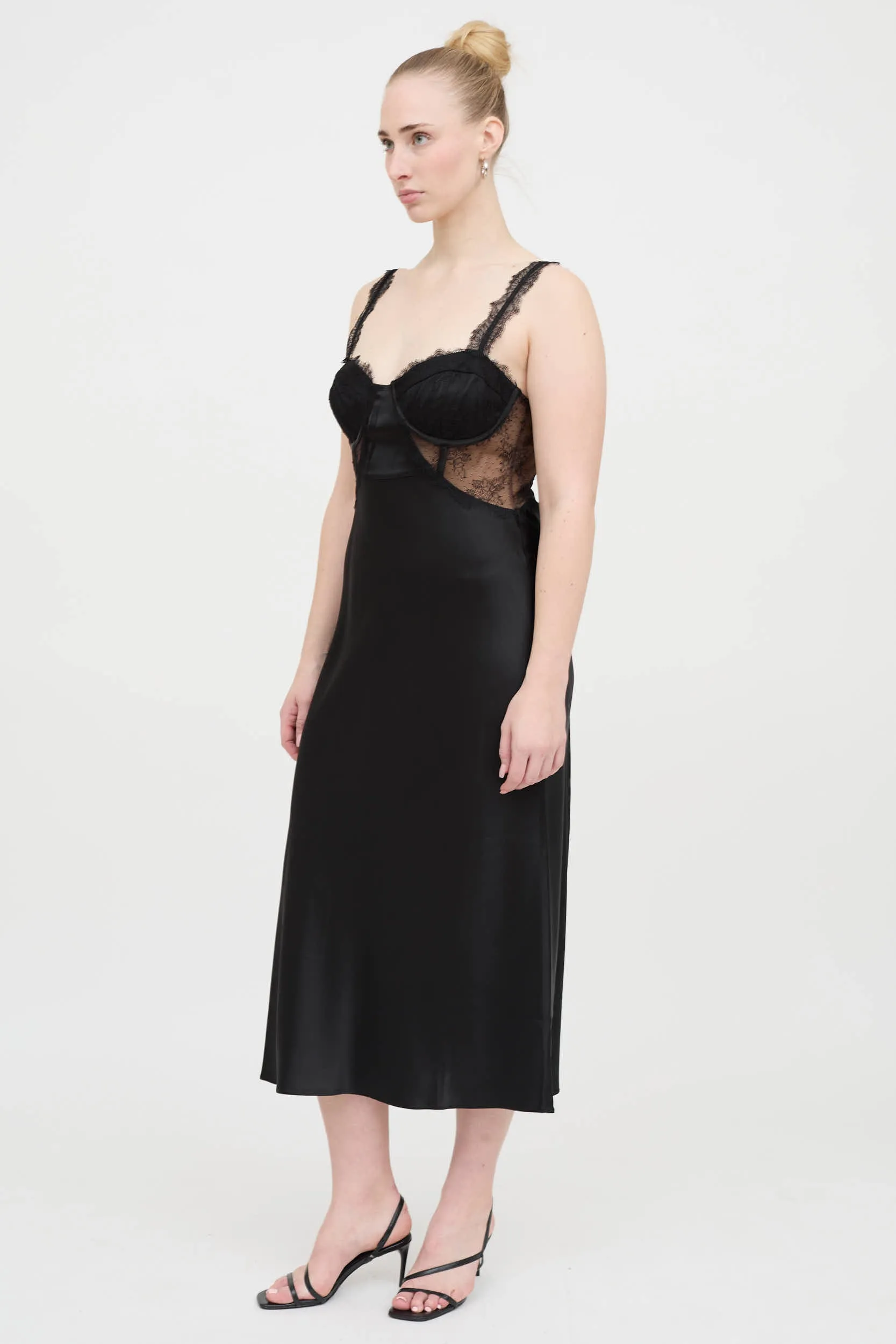 Satin Nahida Dress sold by VSP Consignment product image thumbnail 3