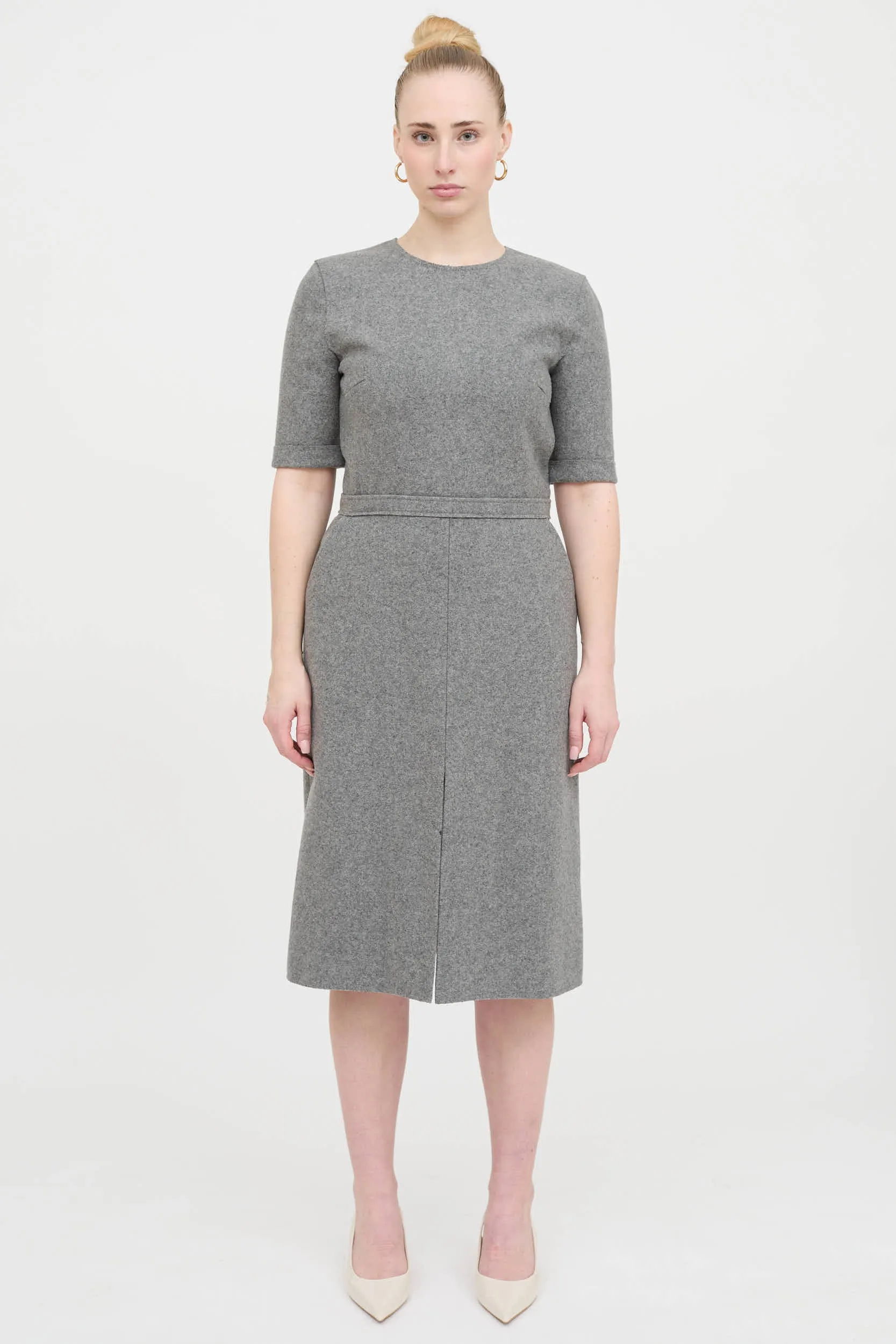 Wool Midi Dress sold by VSP Consignment