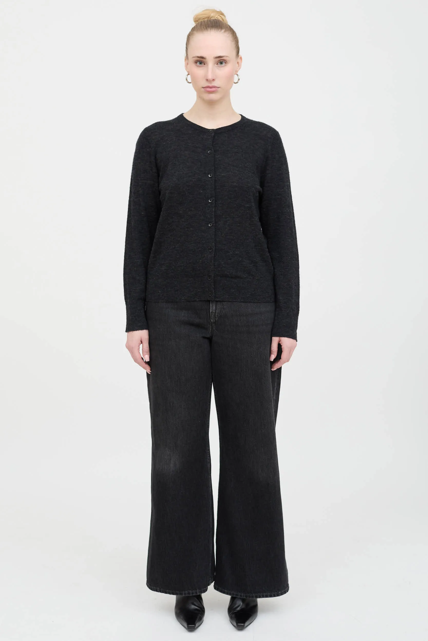 Wool Button Up Cardigan sold by VSP Consignment product image thumbnail 2