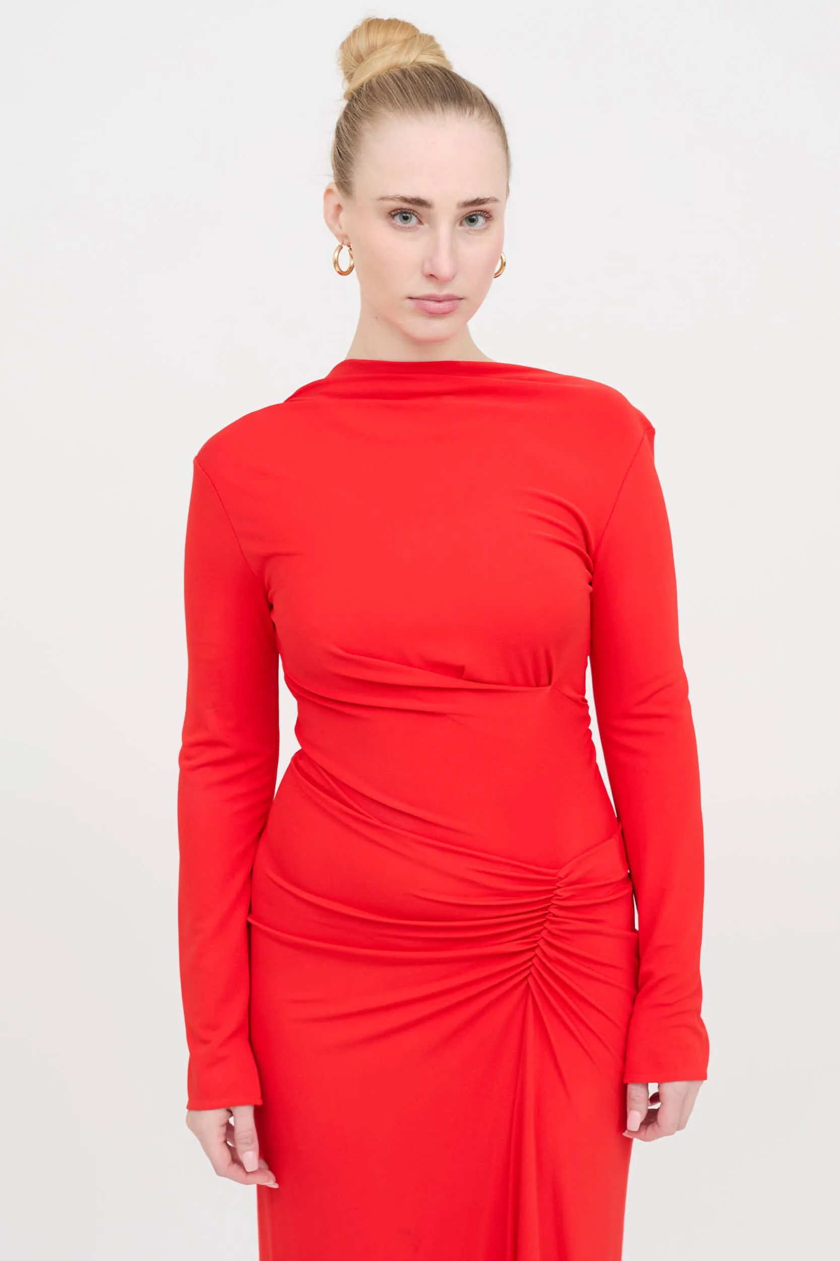 Ruched Maxi Dress sold by VSP Consignment product image thumbnail 2