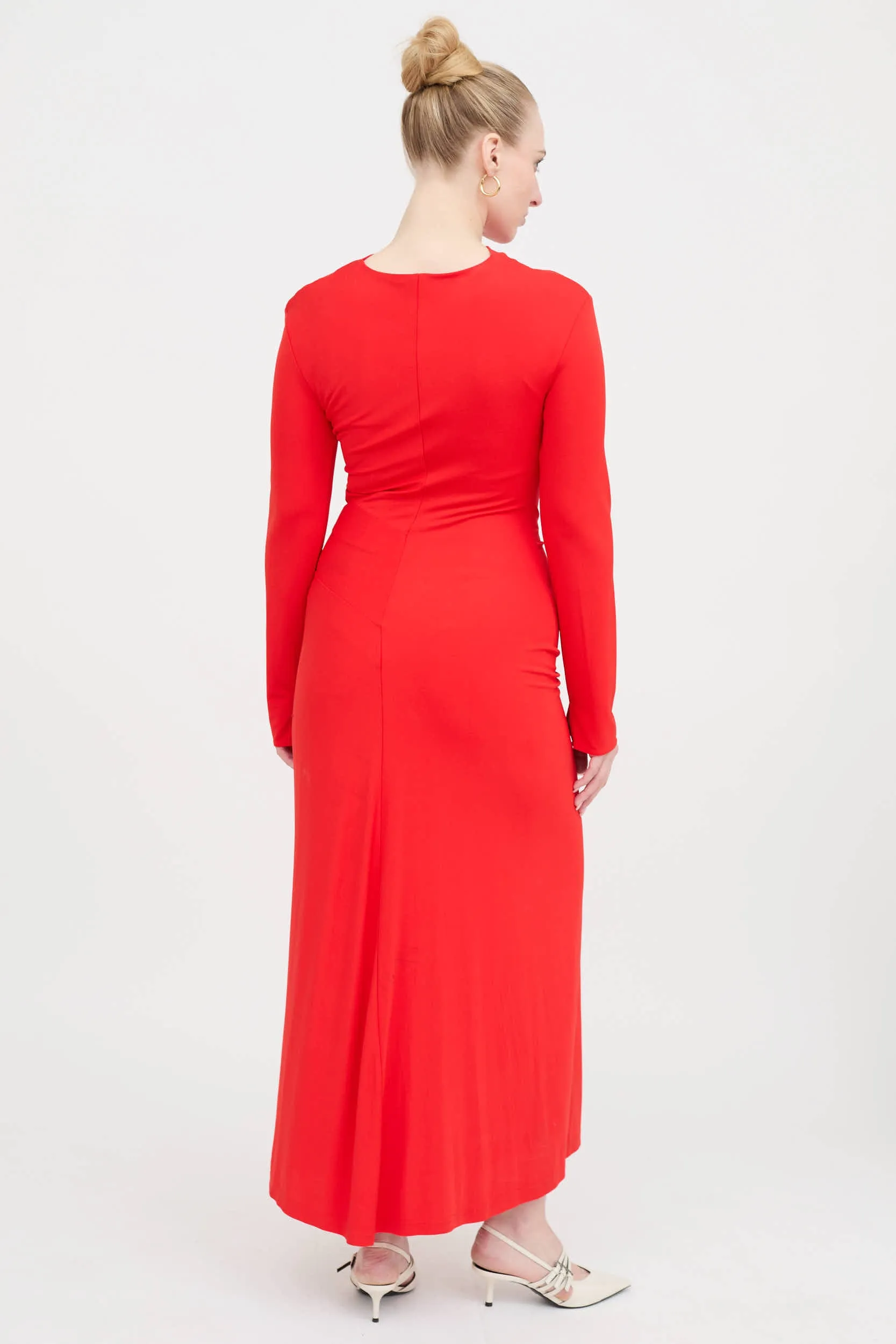 Ruched Maxi Dress sold by VSP Consignment product image thumbnail 4