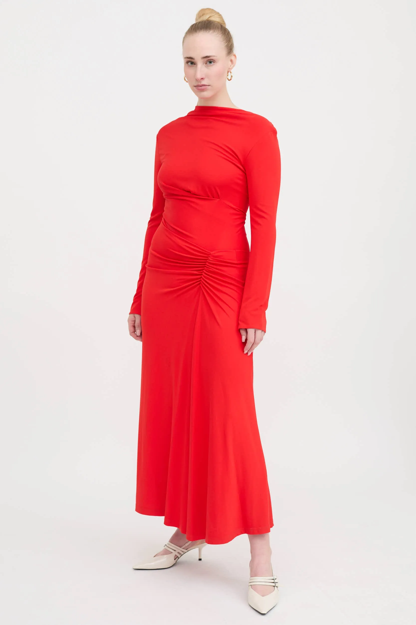 Ruched Maxi Dress sold by VSP Consignment product image thumbnail 5