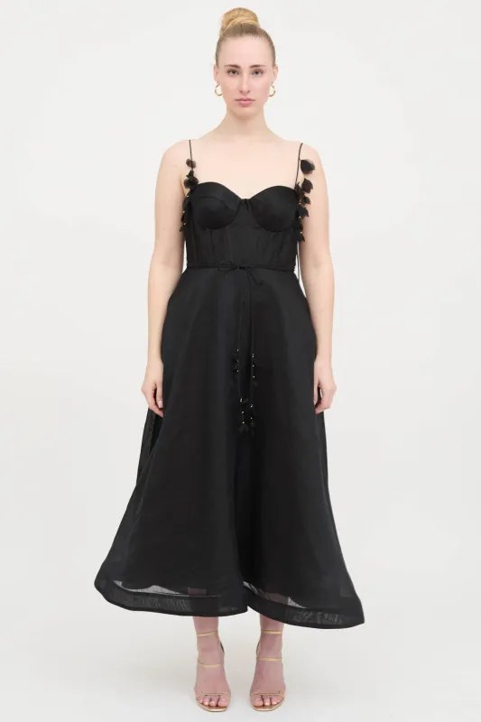 Linen Natura Corset  Dress sold by VSP Consignment