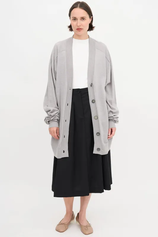 Wool Jersey Cardigan made by Maison Margiela
