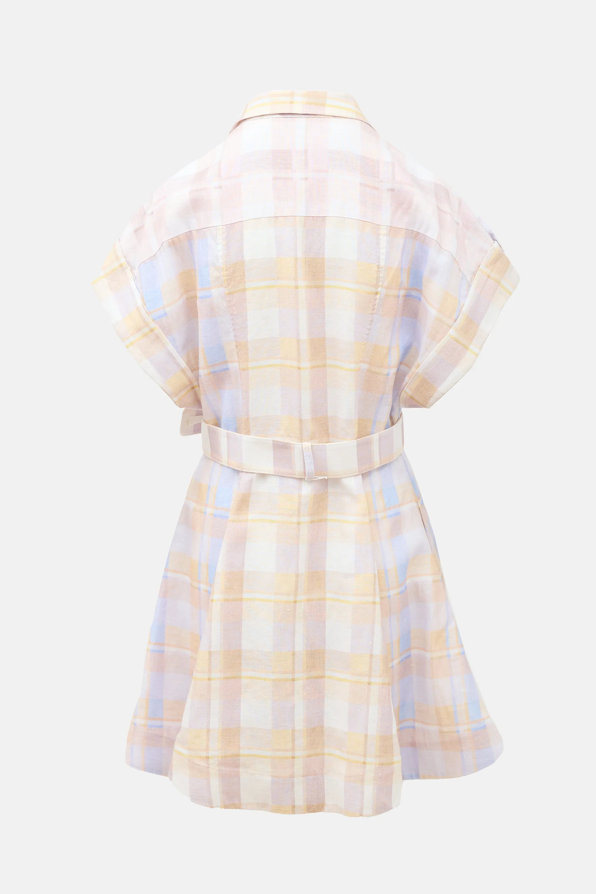 Linen Dancer Spliced Dress sold by VSP Consignment product image thumbnail 2