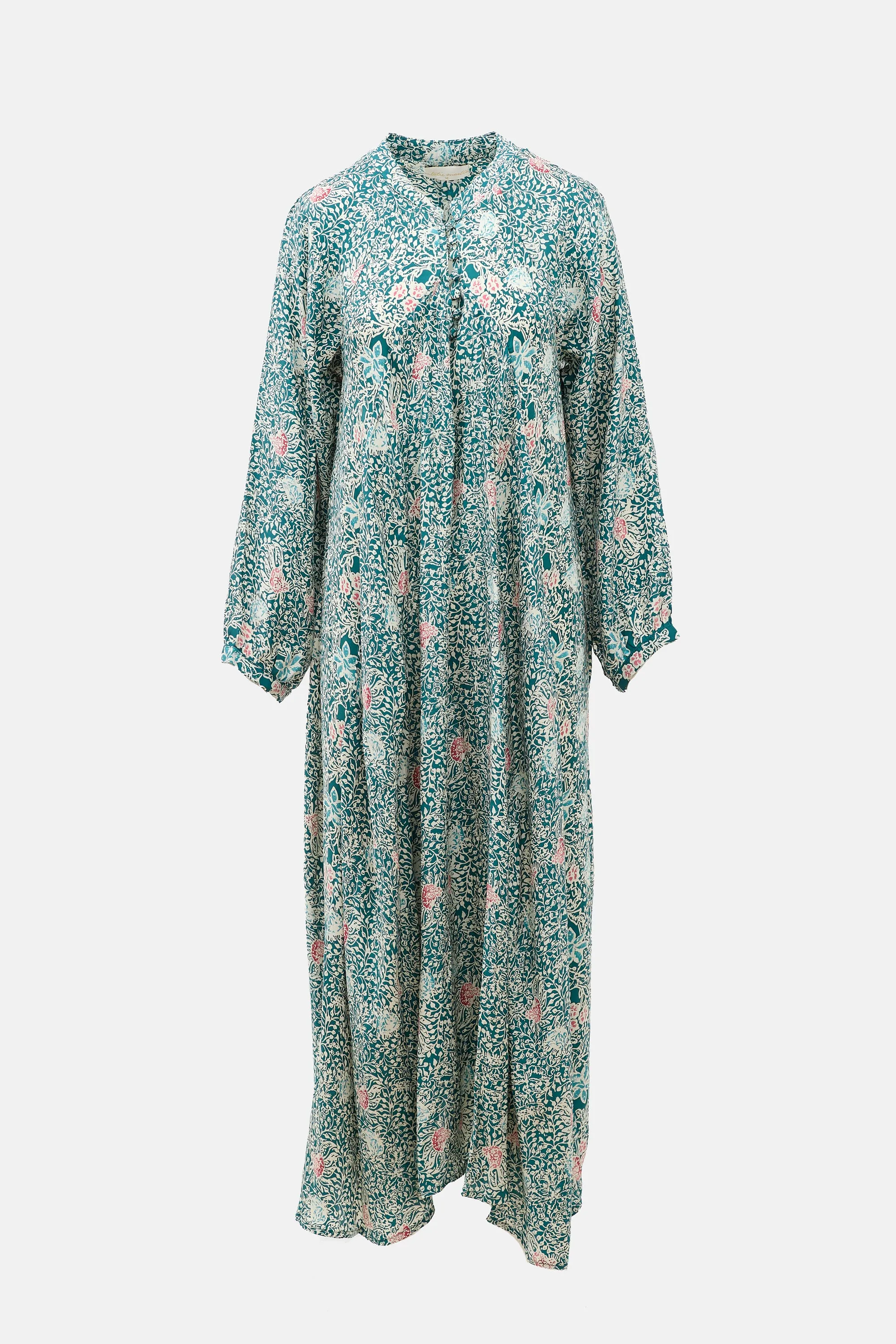 Silk Floral Maxi Dress sold by VSP Consignment