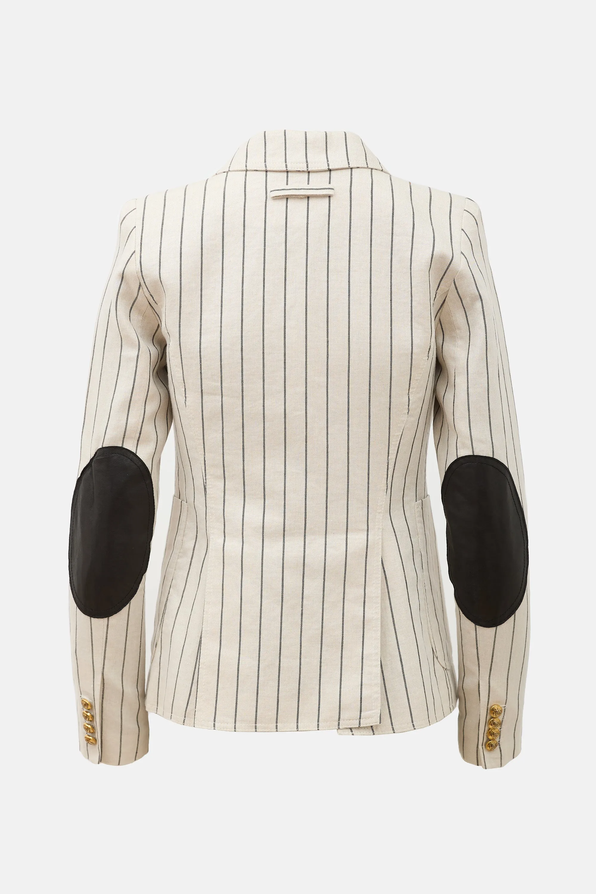 Linen Patch Pocket Duchess Blazer sold by VSP Consignment product image thumbnail 2