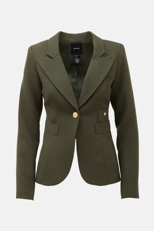 Wool Classic Duchess Blazer made by Smythe