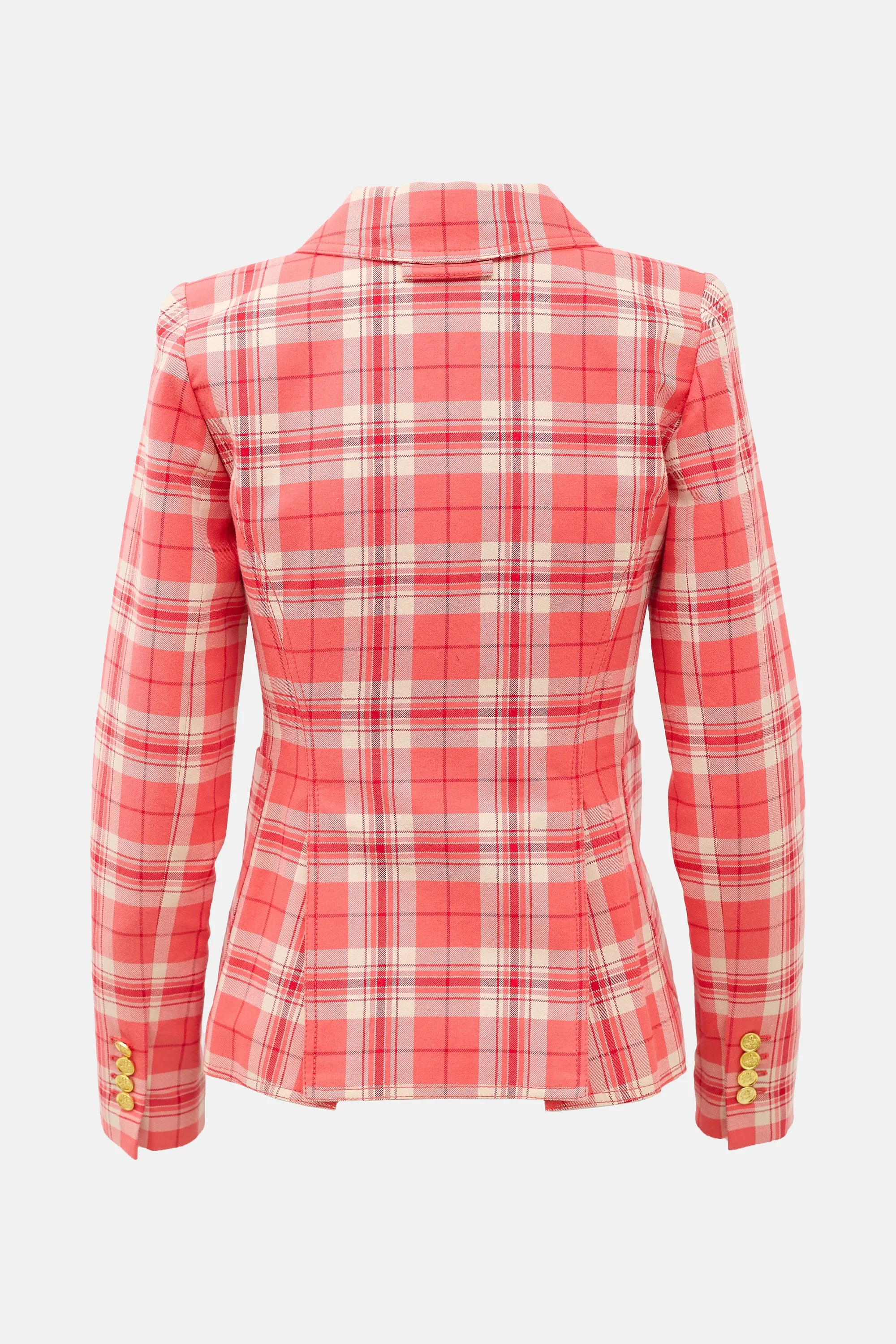 Plaid Patch Pocket Duchess Blazer sold by VSP Consignment product image thumbnail 2