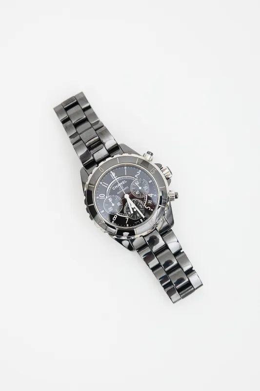 Ceramic J12 Chronograph 41mm Watch made by Chanel