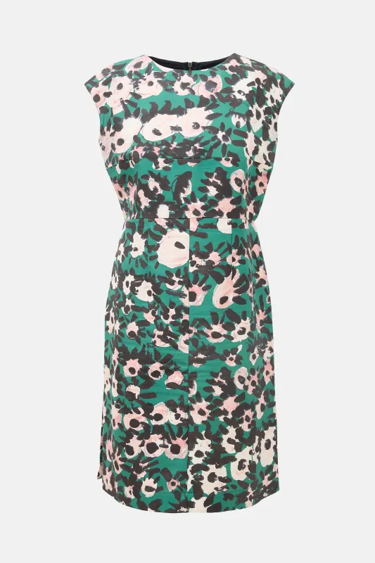 Floral Sheath Dress made by Marni