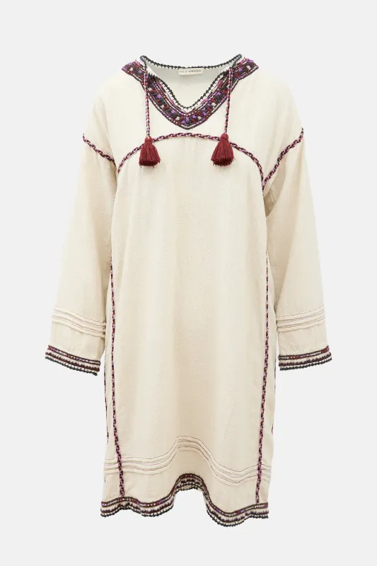 Silk Embroidered Tunic Dress made by Ulla Johnson