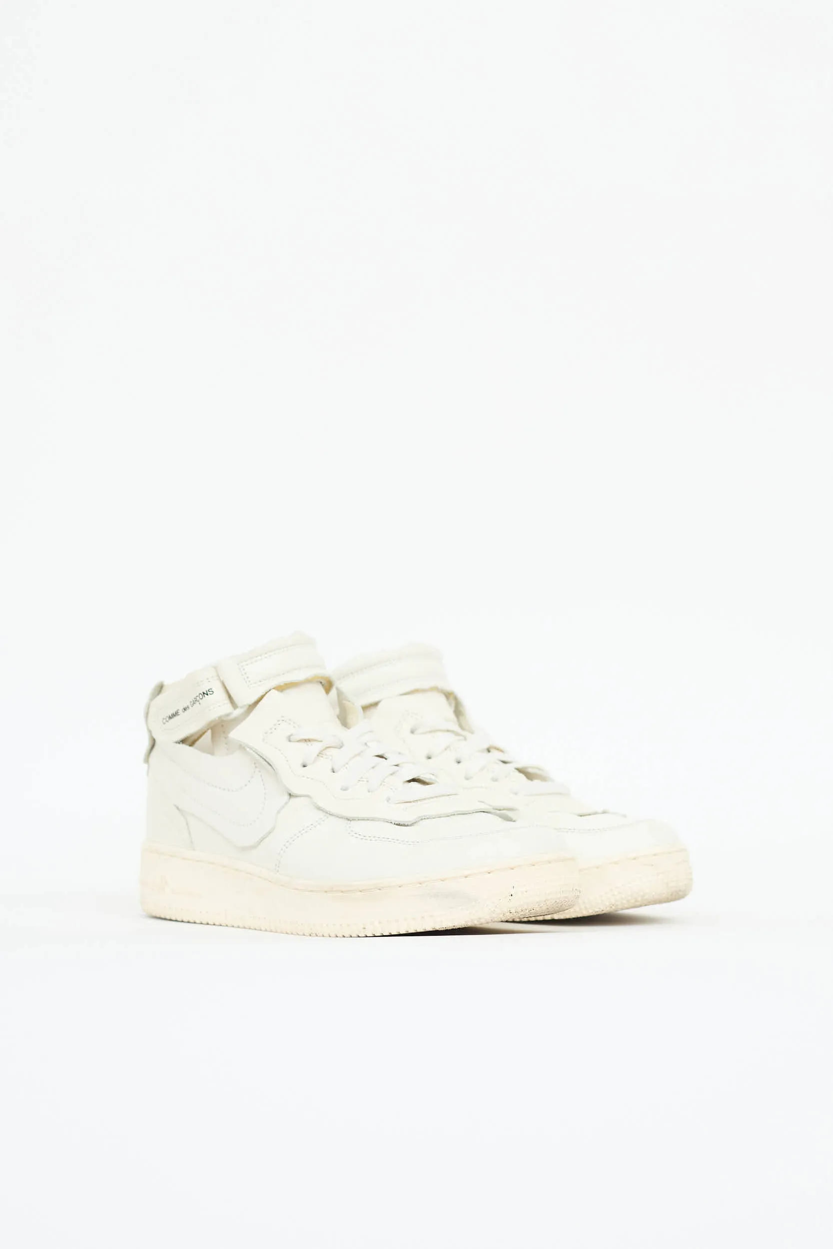 X Nike Leather Air Force 1 Sneaker sold by VSP Consignment product image thumbnail 3