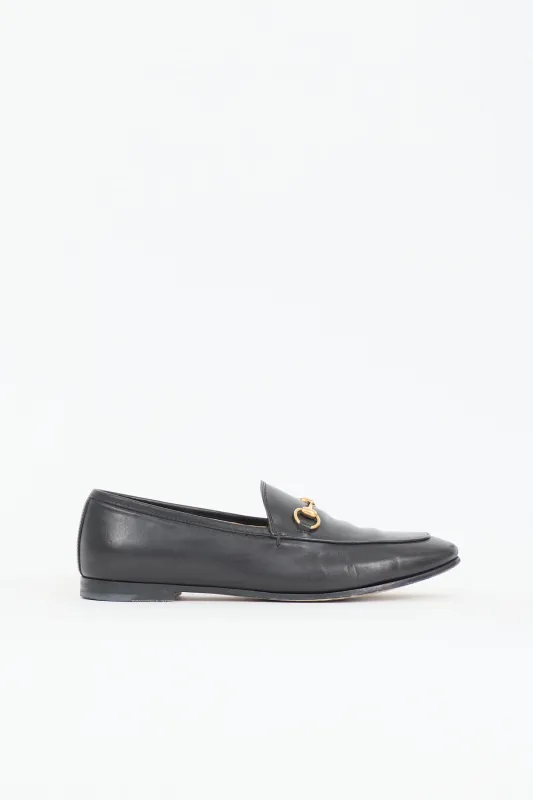 Leather Jordaan Loafer made by Gucci