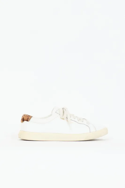 Leather Court Sneaker made by Yves Saint Laurent