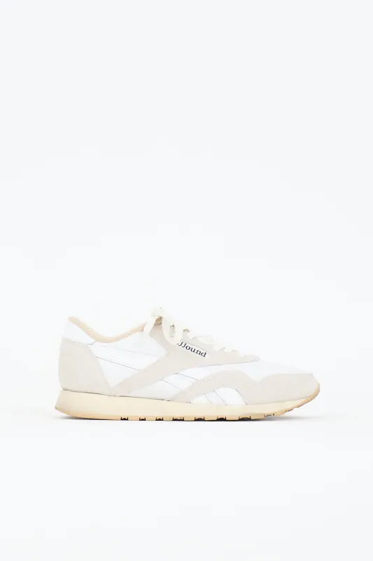 X Reebok Classic Nylon Sneaker made by JJJJound