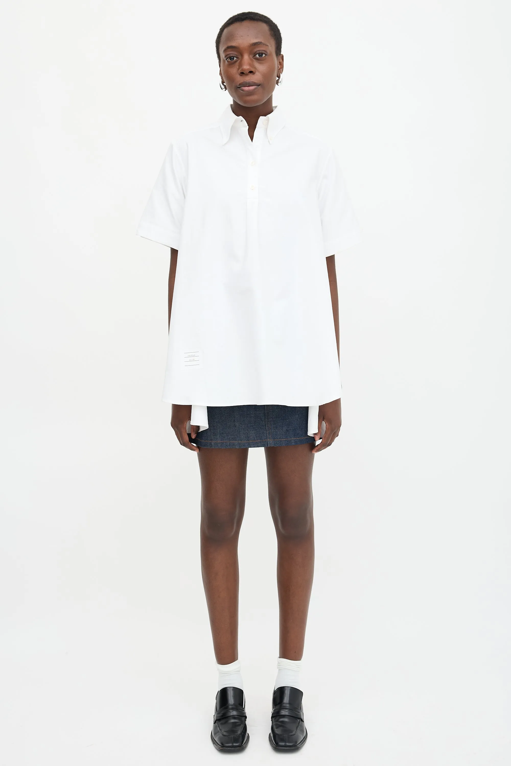 A-Line Polo Blouse sold by VSP Consignment product image thumbnail 2