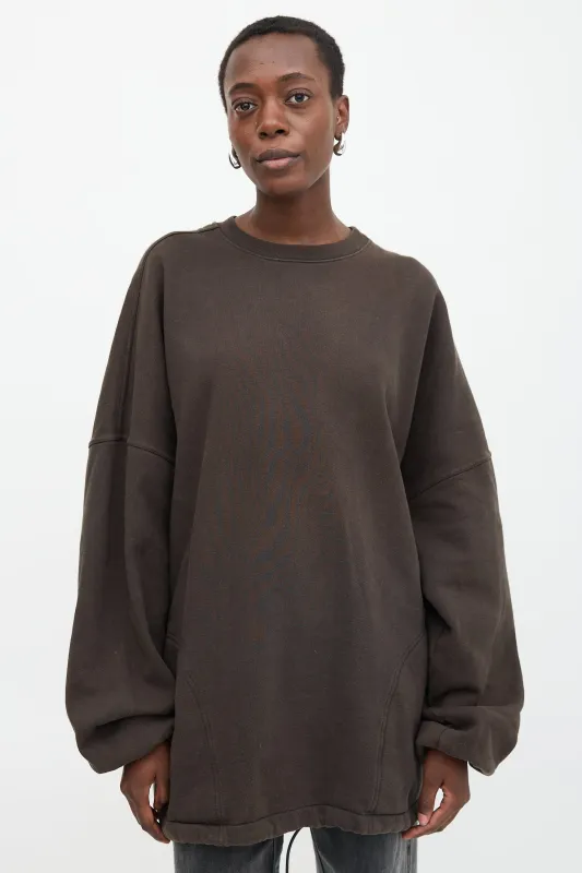 Drawcord Logo Sweatshirt sold by VSP Consignment