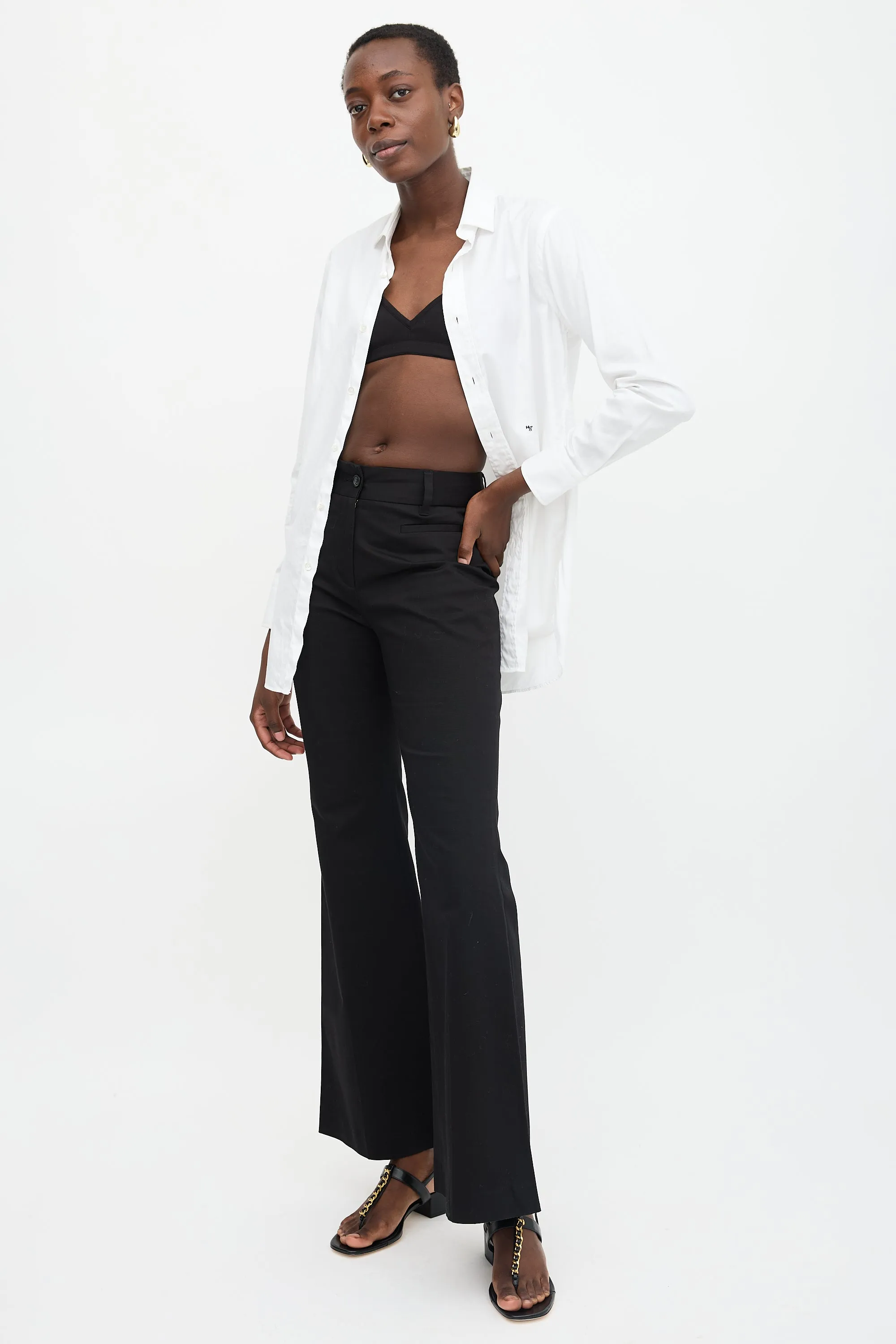 D&G Flared Trouser sold by VSP Consignment product image thumbnail 2